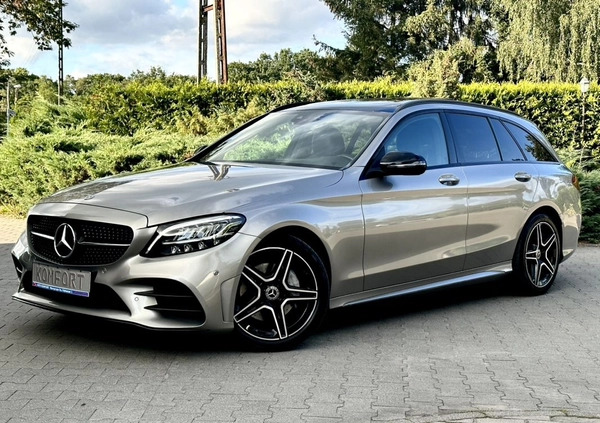 Mercedes-Benz Klasa C cena 122999 przebieg: 122354, rok produkcji 2020 z Skoki małe 742